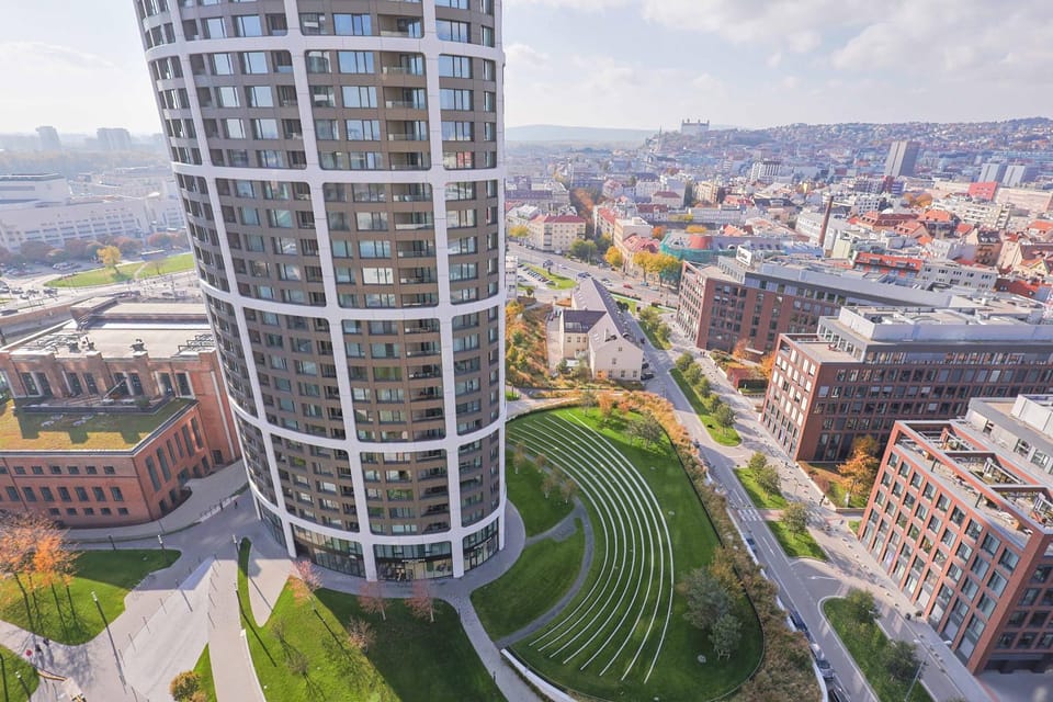 Sky Park Tower 3, free parking and beautiful views Apartment in Bratislava