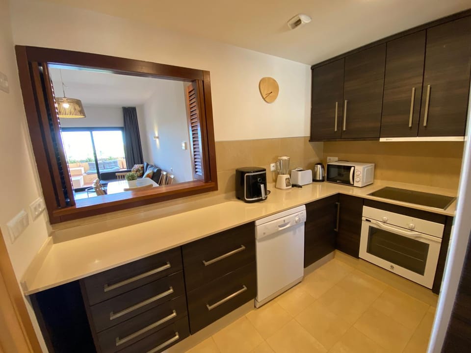 dishwasher, oven, stove, toaster