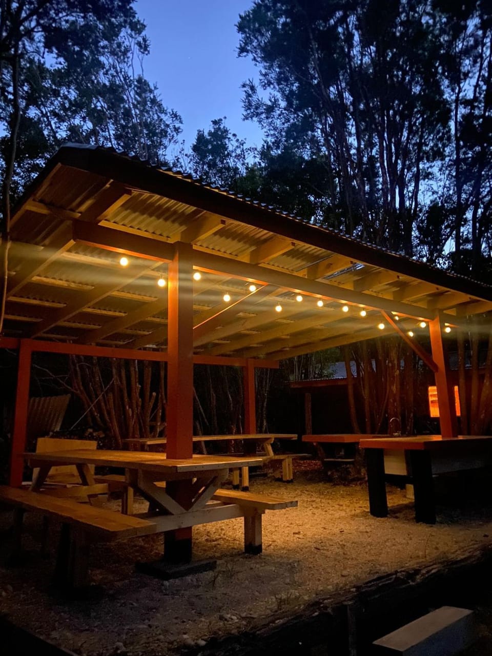 Patio, Night