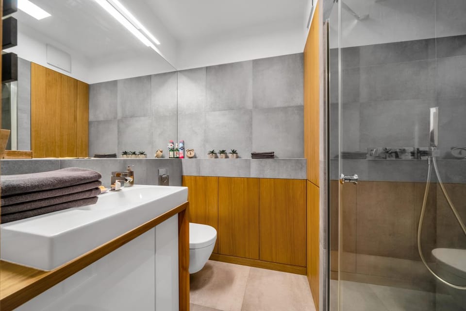 Shower, Toilet, Bathroom, towels