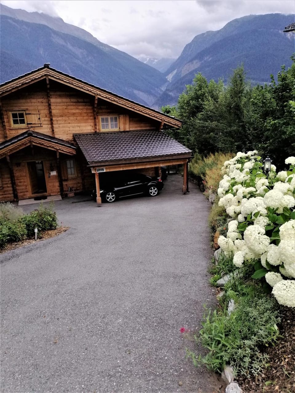 Facade/entrance, On site, Garden view
