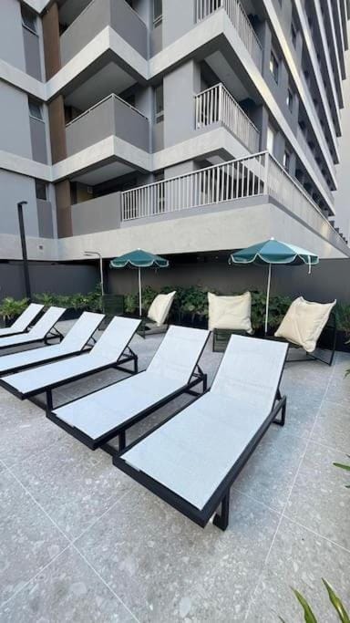 Pool view, sunbed