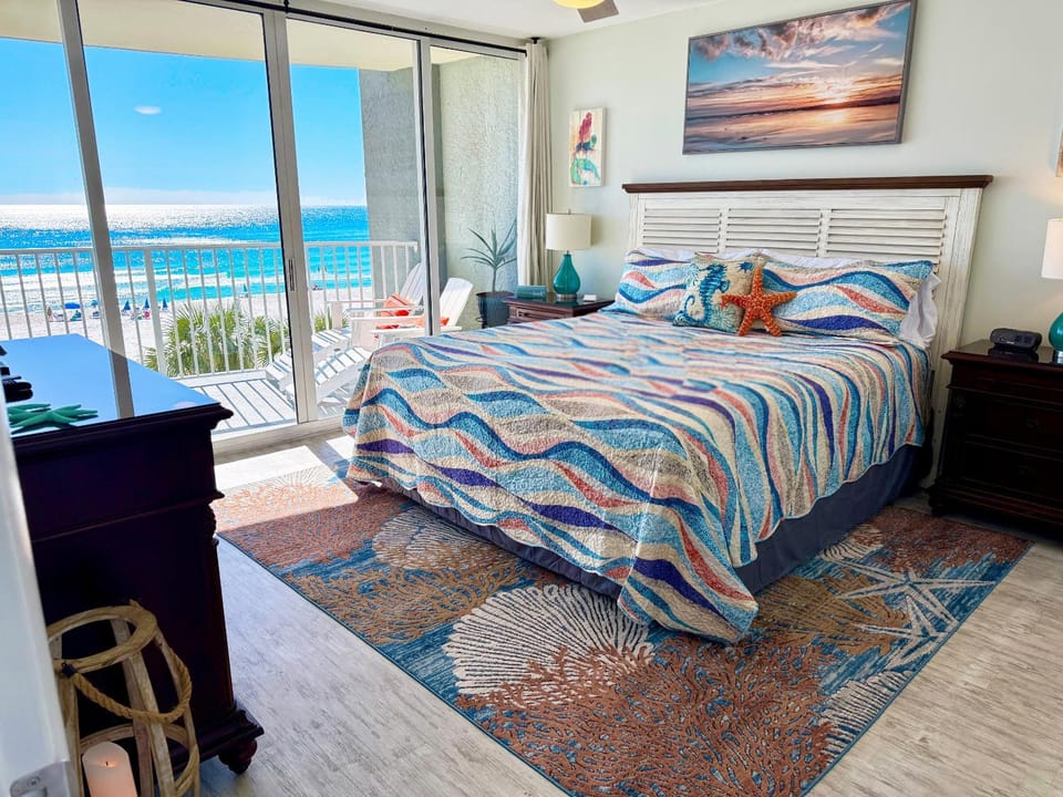 Bedroom, Sea view