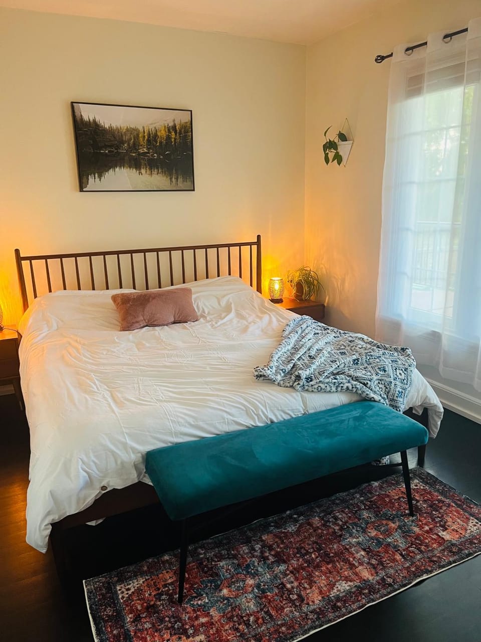 Bed, Bedroom