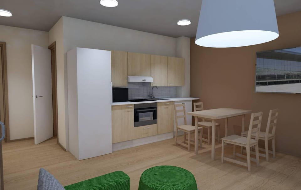 Kitchen or kitchenette, Dining area