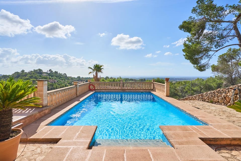 Natural landscape, Pool view