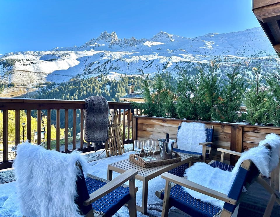 Les Balcons de l'Aigle Les Chalets Meribel, 100m from ski lift Les Chalets Apartment in Les Allues