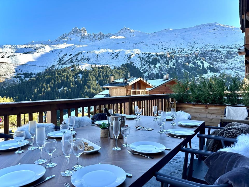 Les Balcons de l'Aigle Les Chalets Meribel, 100m from ski lift Les Chalets Apartment in Les Allues