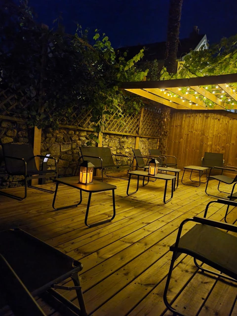 Patio, Night