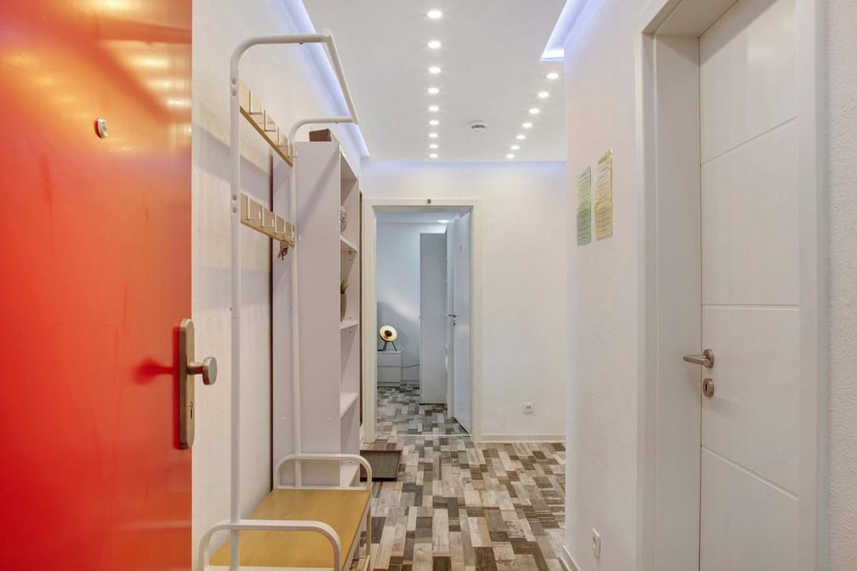 Bathroom, Living room