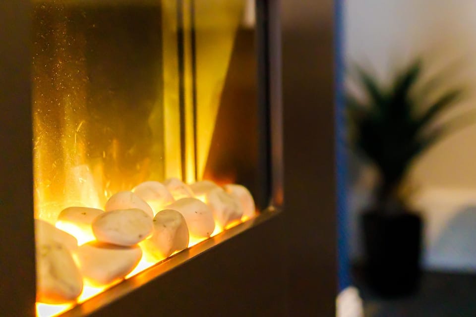 Living room, Seating area, fireplace, fireplace