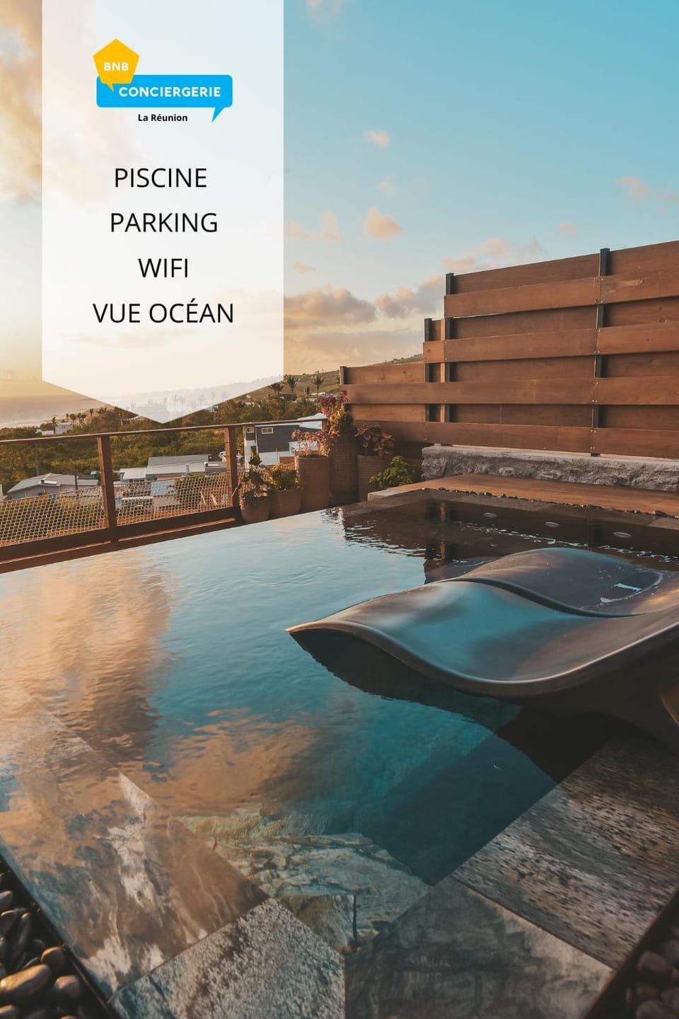 Patio, Sea view, Swimming pool, furniture
