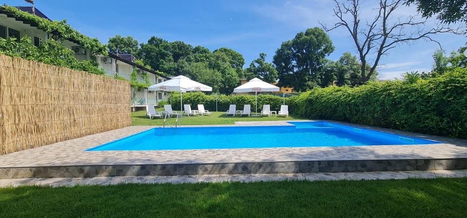 Day, Swimming pool, sunbed