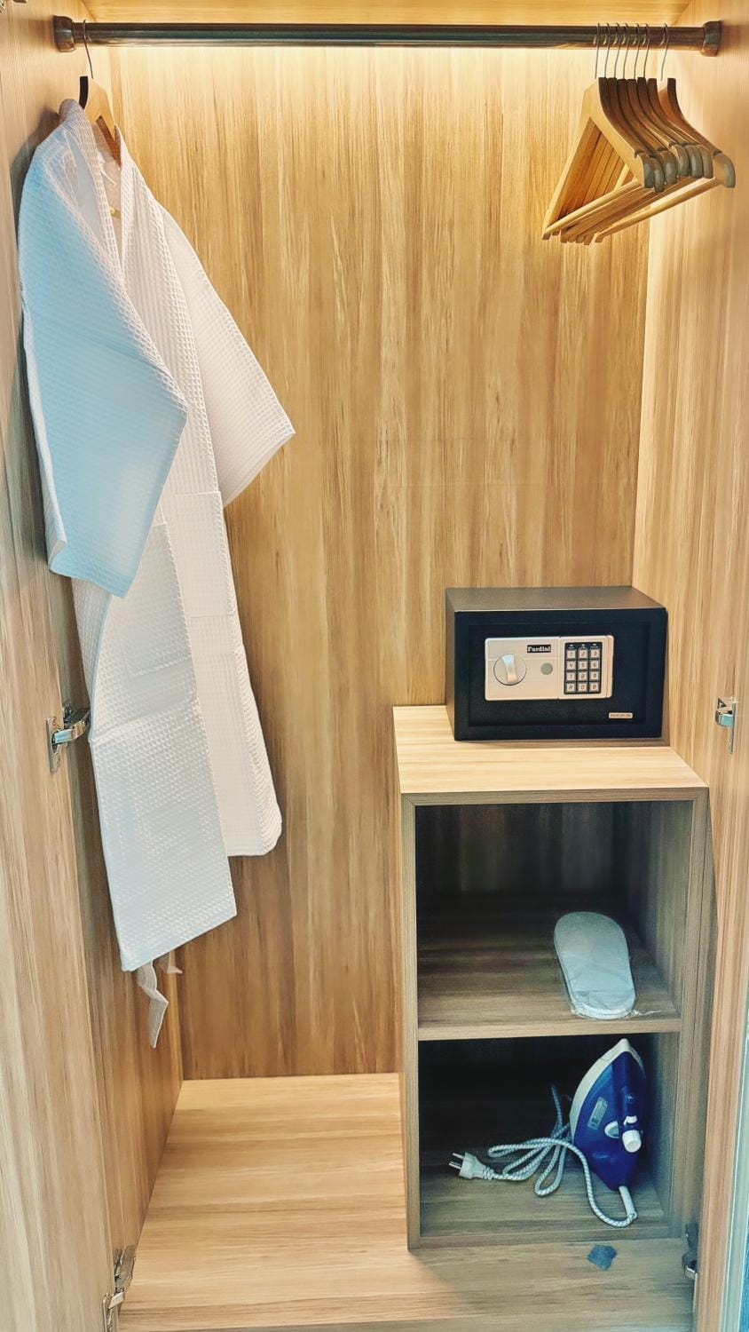 flat iron, safe, safe, wardrobe