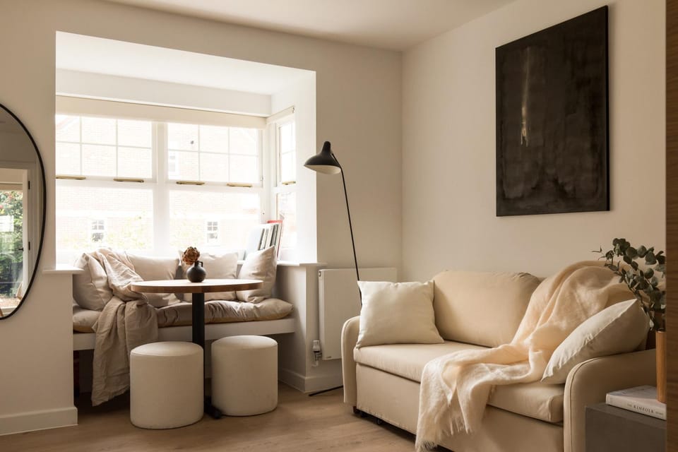 Bright Japandi 1BR Flat with Garden - Central Oxford Apartment in Oxford