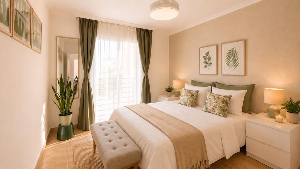 Bed, Decorative detail, Bedroom