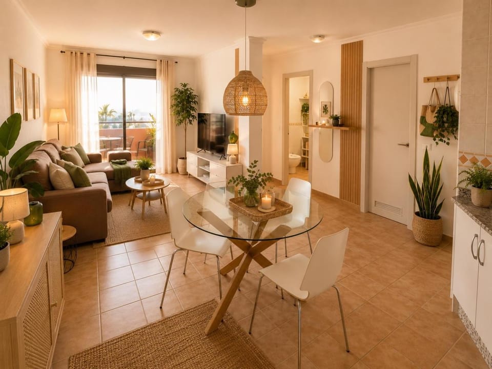 Living room, Photo of the whole room, Seating area, Dining area