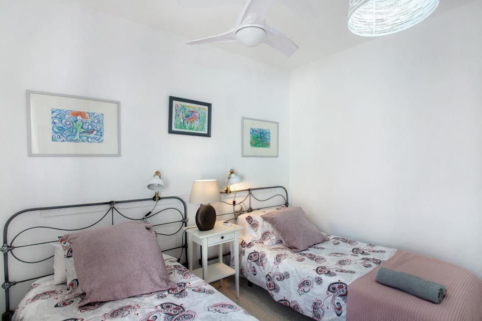 Property building, Living room, Bedroom