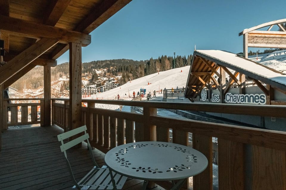 Day, Winter, View (from property/room), Balcony/Terrace, Mountain view