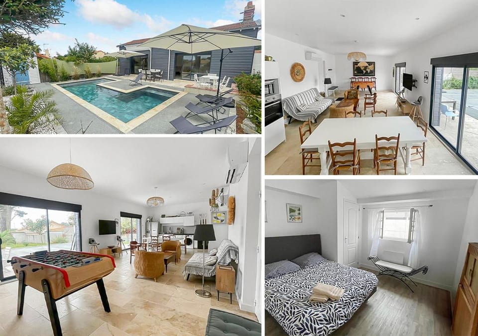 Living room, Seating area, Pool view, Swimming pool
