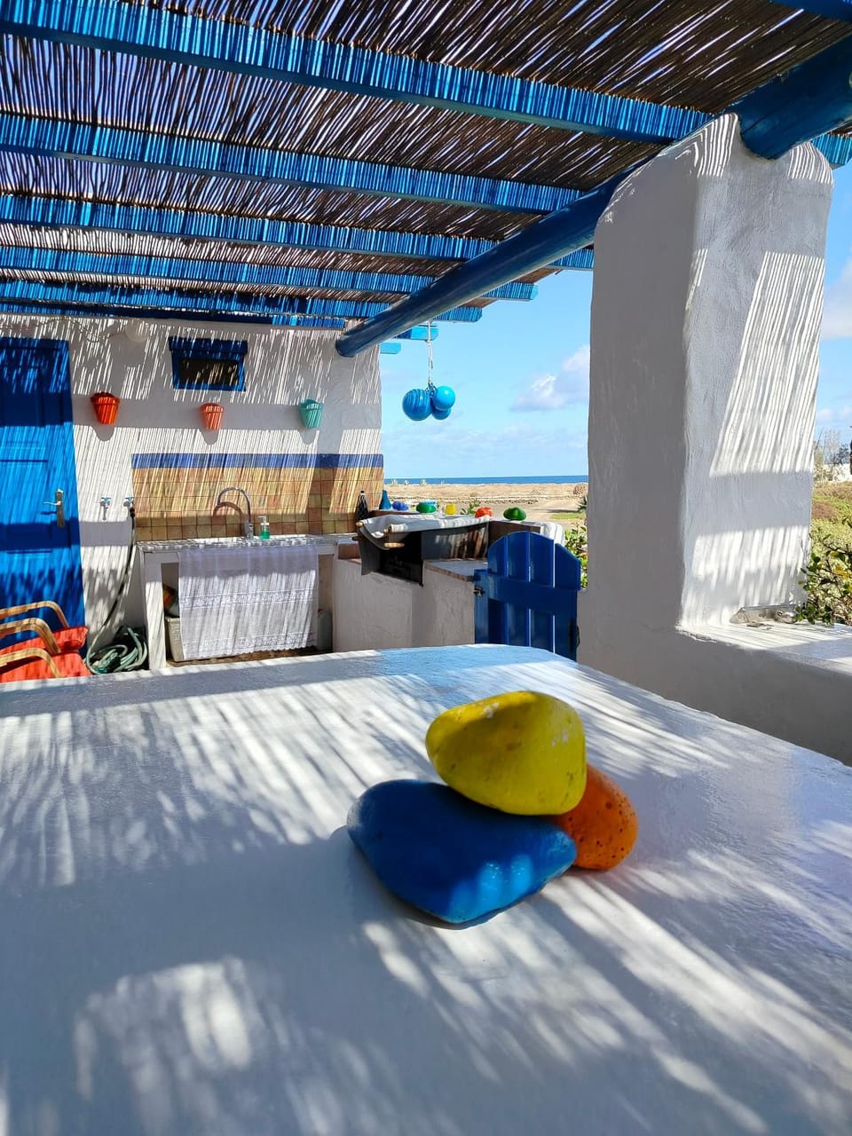 Casa Azul - 50 m beach, exclusive and quiet area, Wi-Fi House in Isla de Lanzarote