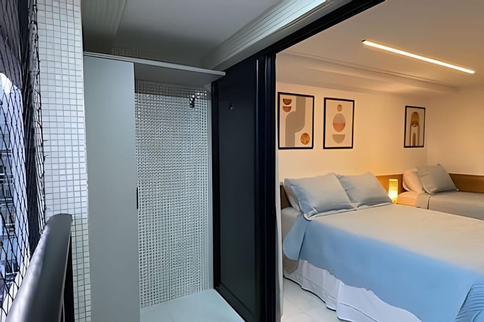 Mv910 - Apê Luxo para 3 pessoas na praia de Tambaú Apartment in João Pessoa