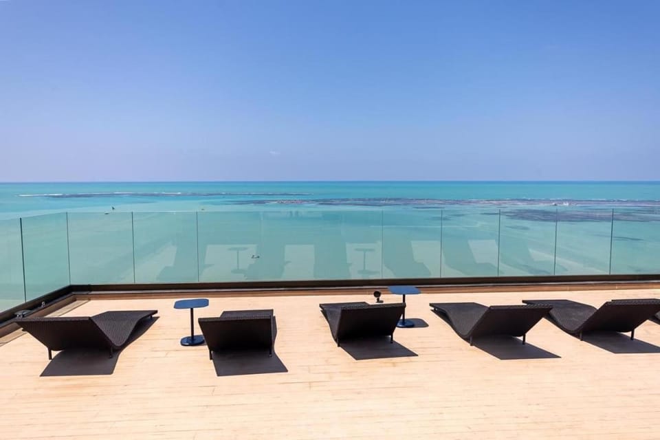 New Time Pajuçara | Beira Mar + Piscina infinita Apartment in Maceió
