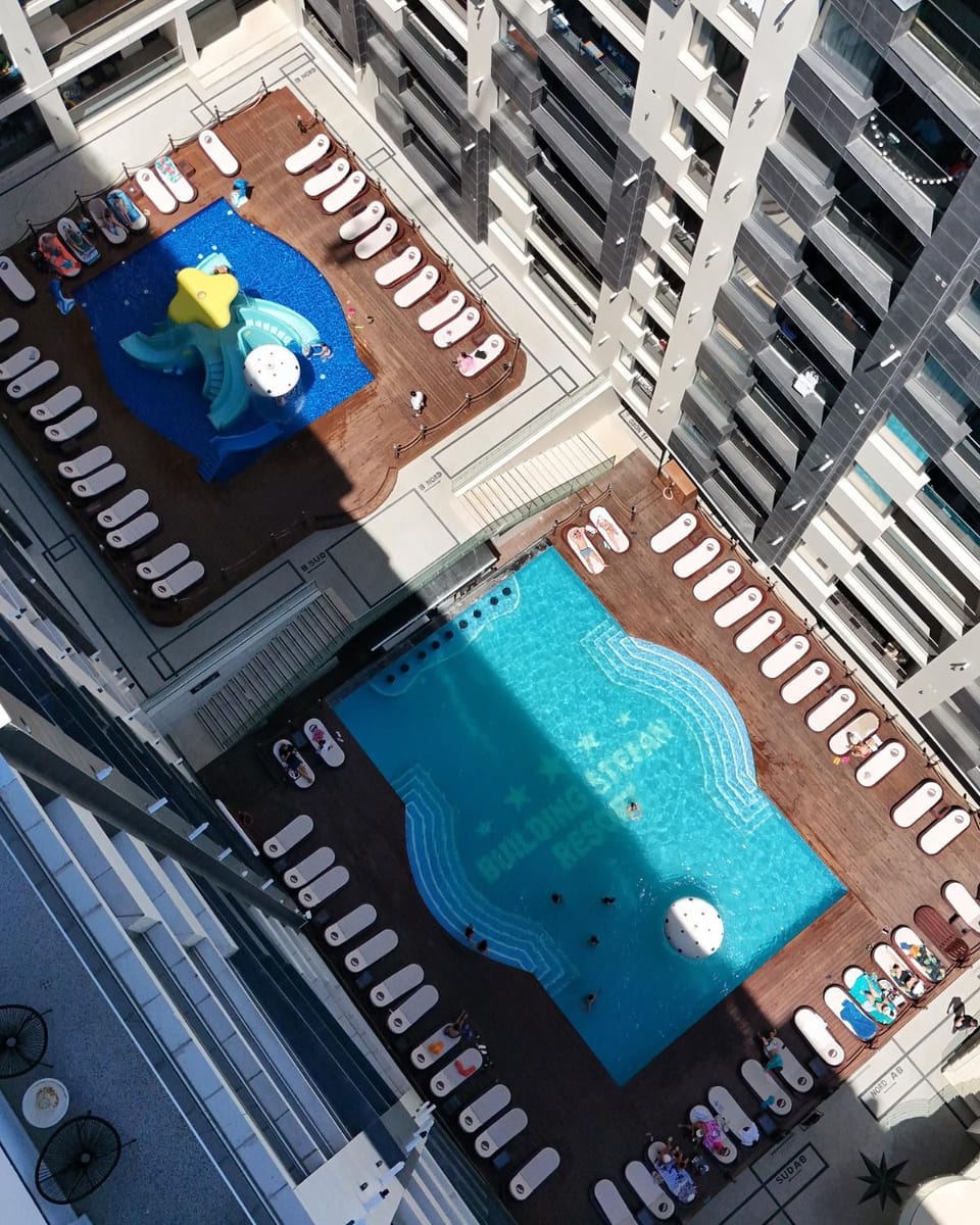 Property building, Swimming pool