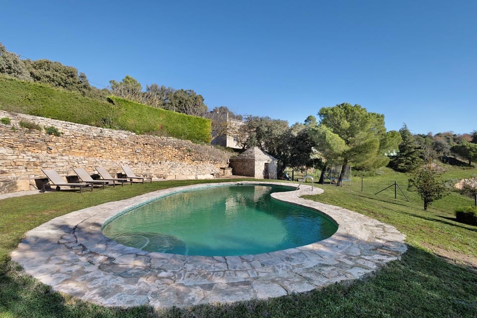 Property building, Living room, Swimming pool
