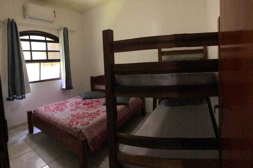 Bed, Bedroom, bunk bed, air conditioner