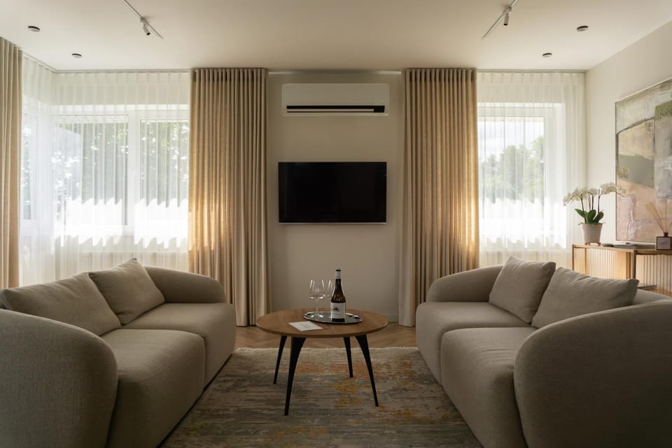 Communal lounge/ TV room, TV and multimedia, Living room, Seating area, Evening entertainment, air conditioner