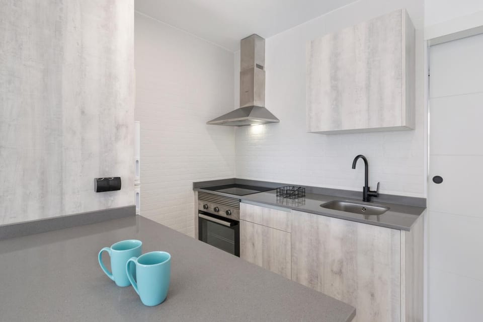 Kitchen or kitchenette, Living room