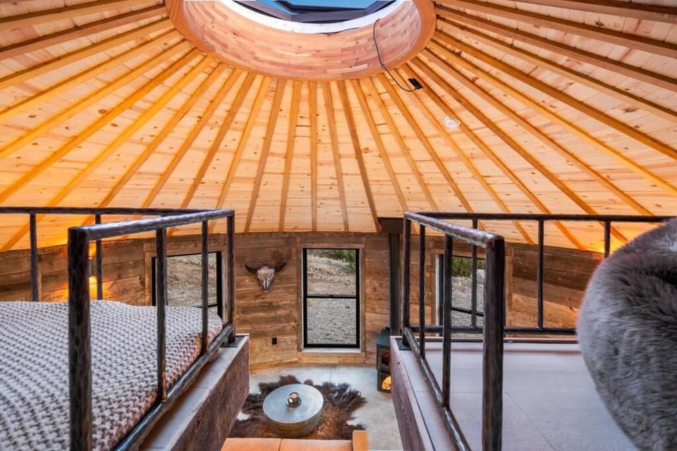 Mountain Yurt - Luxe Yellowstone Cabin I Condé Nast Cabin in Emigrant