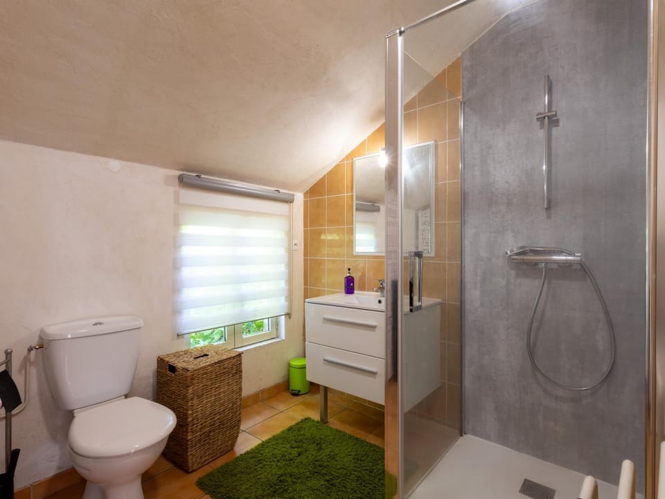 Bathroom, Living room