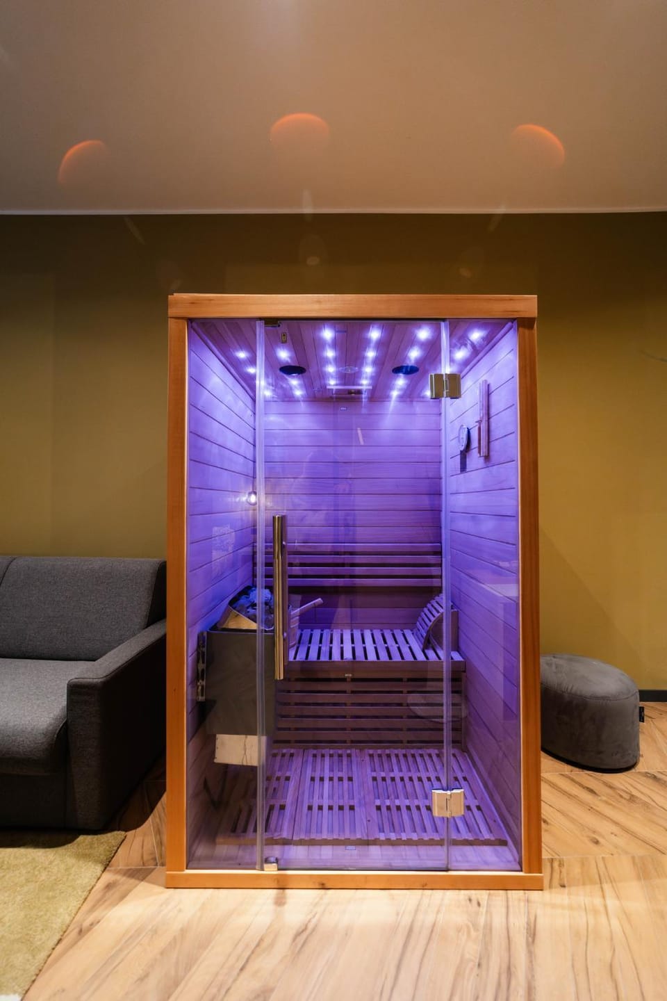 Sauna, Living room, Seating area