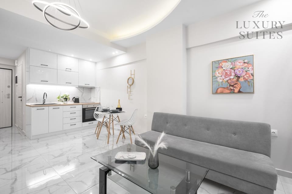 Kitchen or kitchenette, Living room, Seating area, Dining area, oven, stove