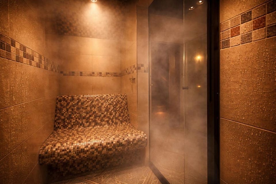 Shower, Sauna, Bathroom