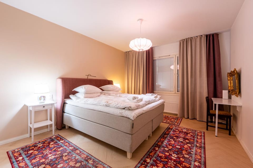 Premium City Center 2 rooms Apartment Glassed Balcony FREE PRIVATE PARKING Apartment in Kemi