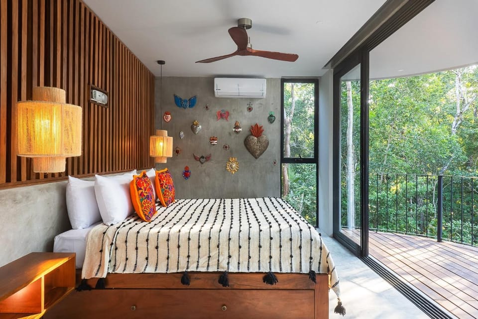 Bed, Balcony/Terrace, Photo of the whole room
