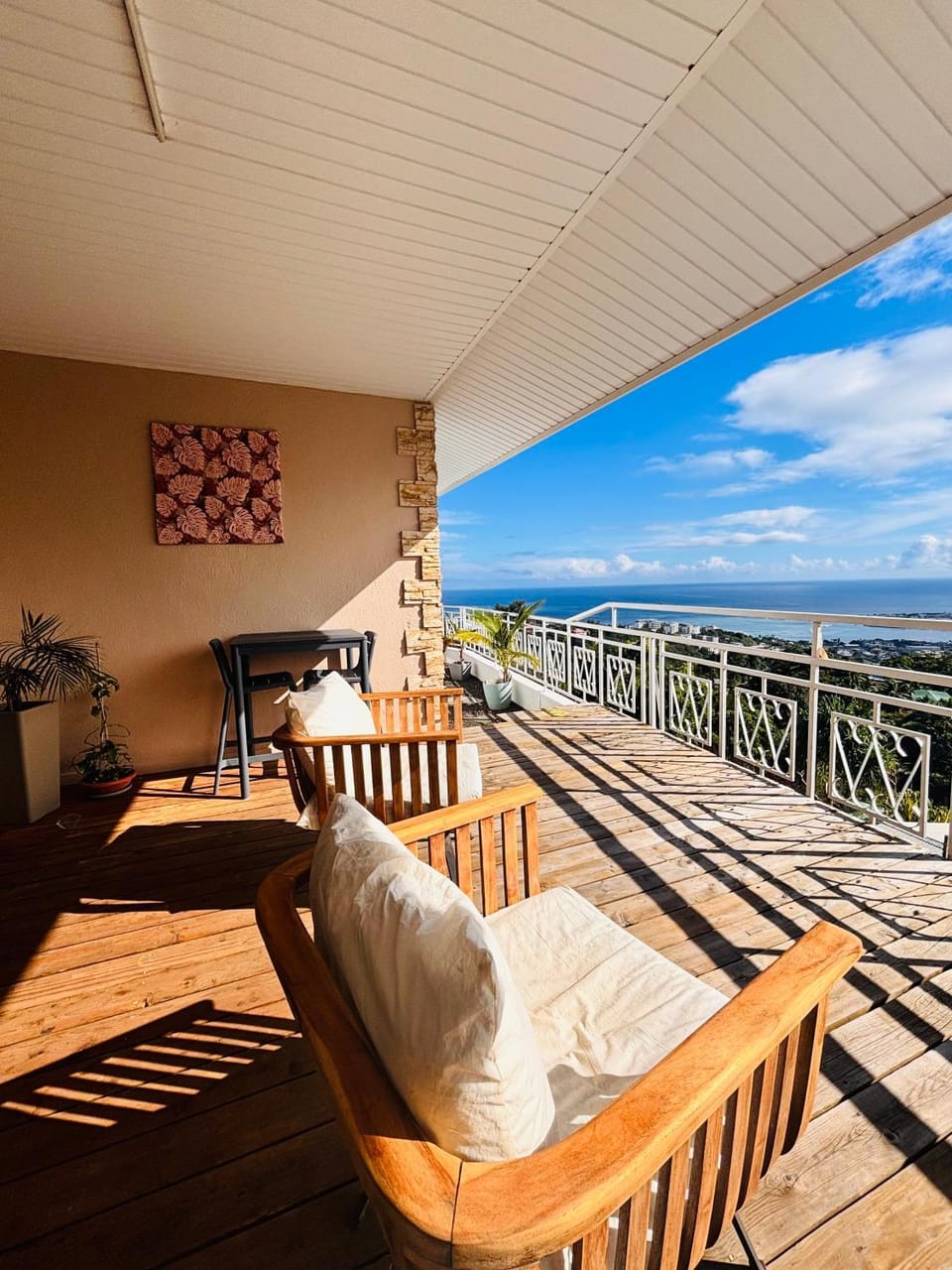 Balcony/Terrace, Seating area, Dining area, Sea view