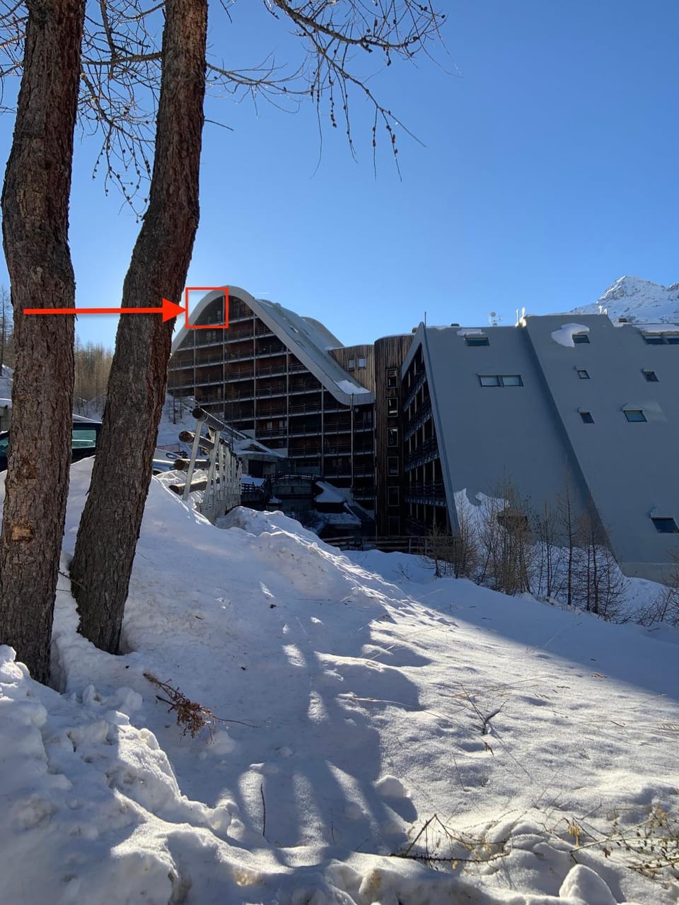 Property building, Day, Natural landscape, Winter