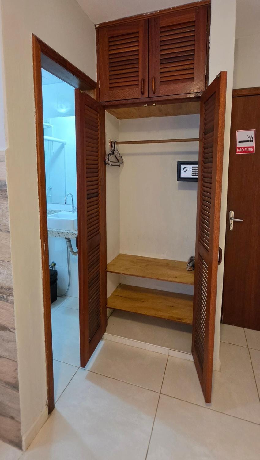 hair dryier, safe, wardrobe