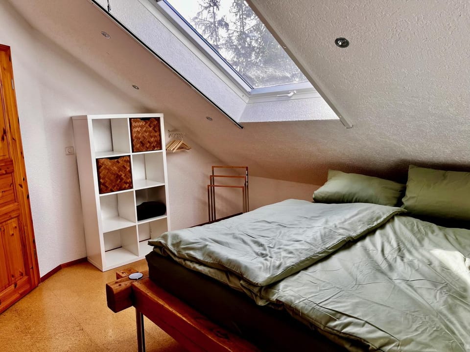 Bed, Photo of the whole room, Bedroom, wardrobe