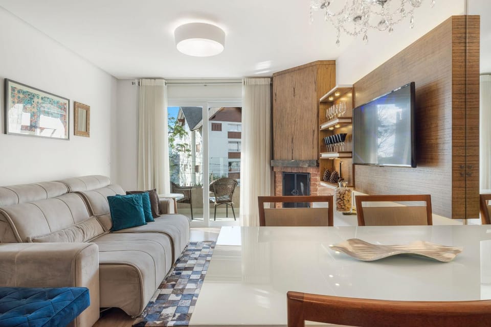 Loft central para família by Achei Gramado Apartment in Gramado