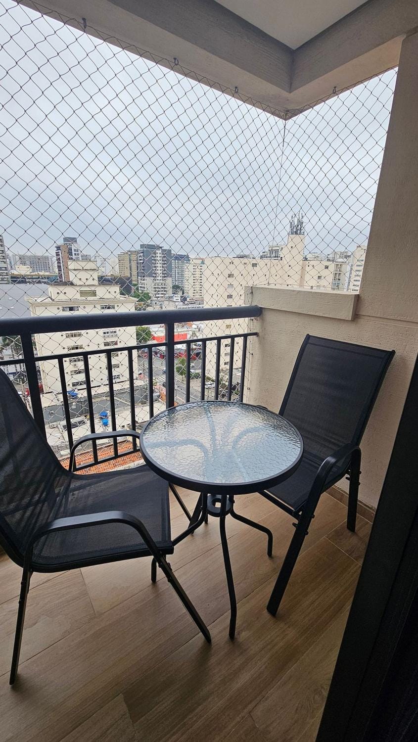 Flat-Apart hotel dois quartos c/uma suíte e vaga Apartment in Sao Paulo City