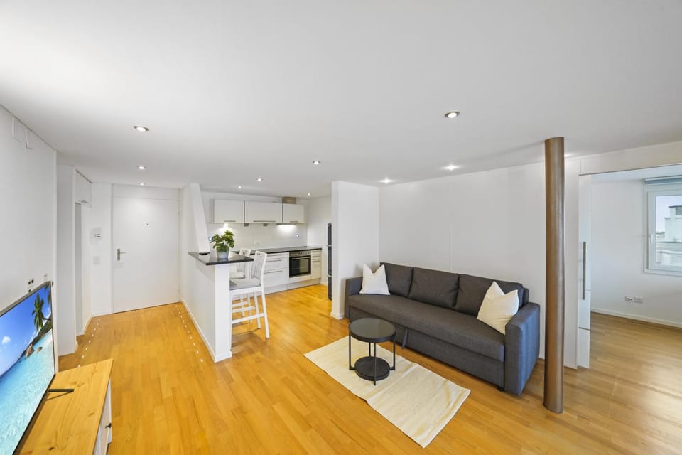 Kitchen or kitchenette, Living room