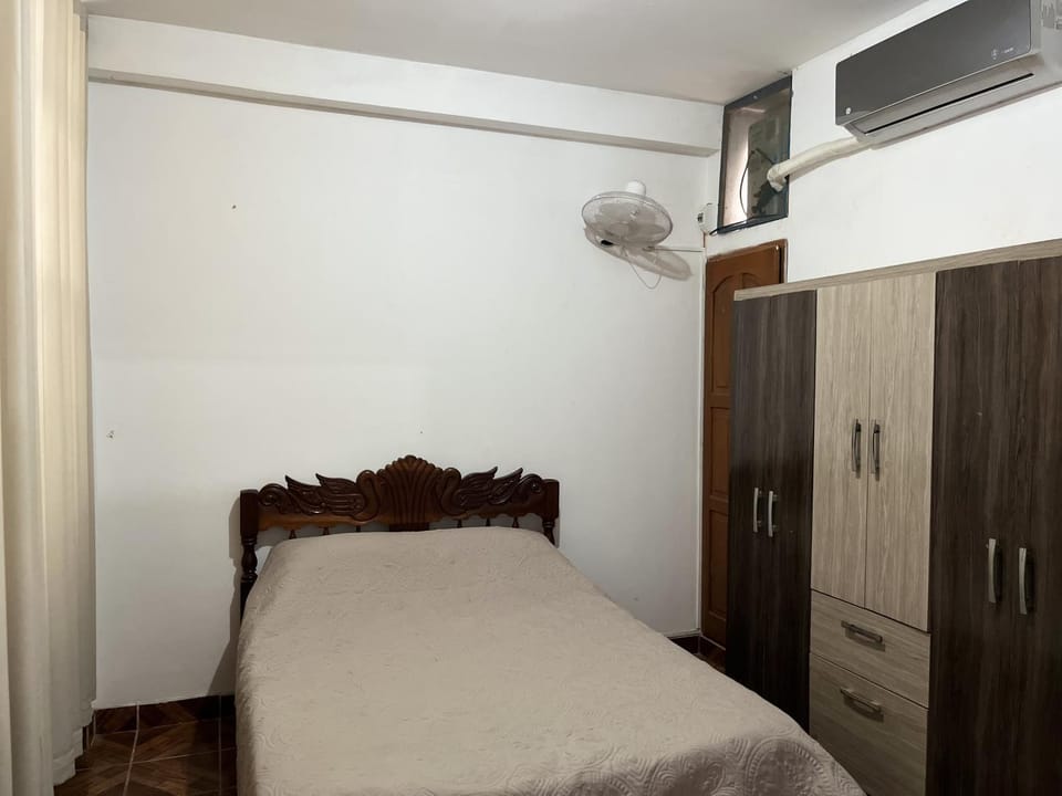 Bed, Bathroom, Bedroom, wardrobe, air conditioner