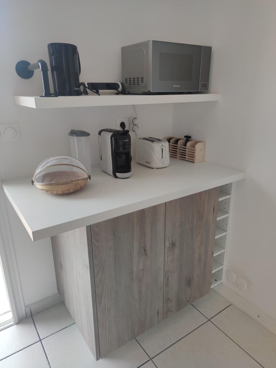 Coffee/tea facilities, Kitchen or kitchenette, toaster