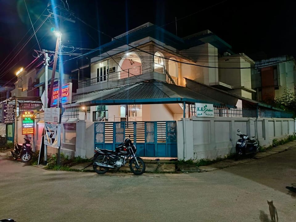 Property building, Night, Neighbourhood, Street view