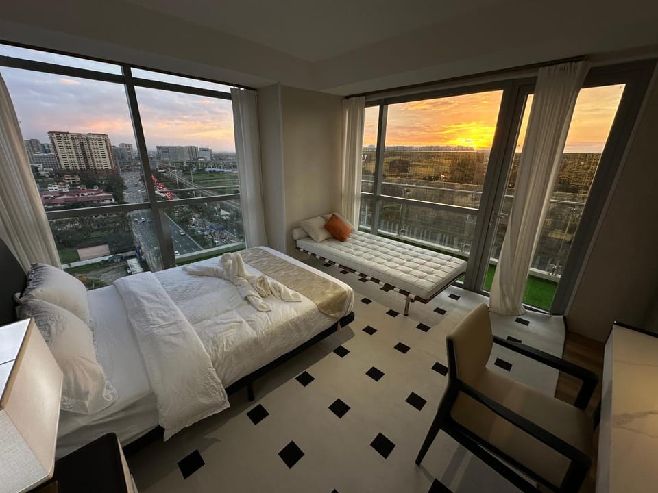 Bed, View (from property/room), Balcony/Terrace, Bedroom